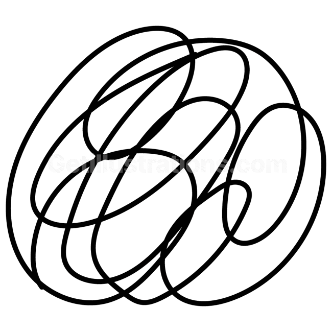 curls, curve, loop, circle, lines, doodle